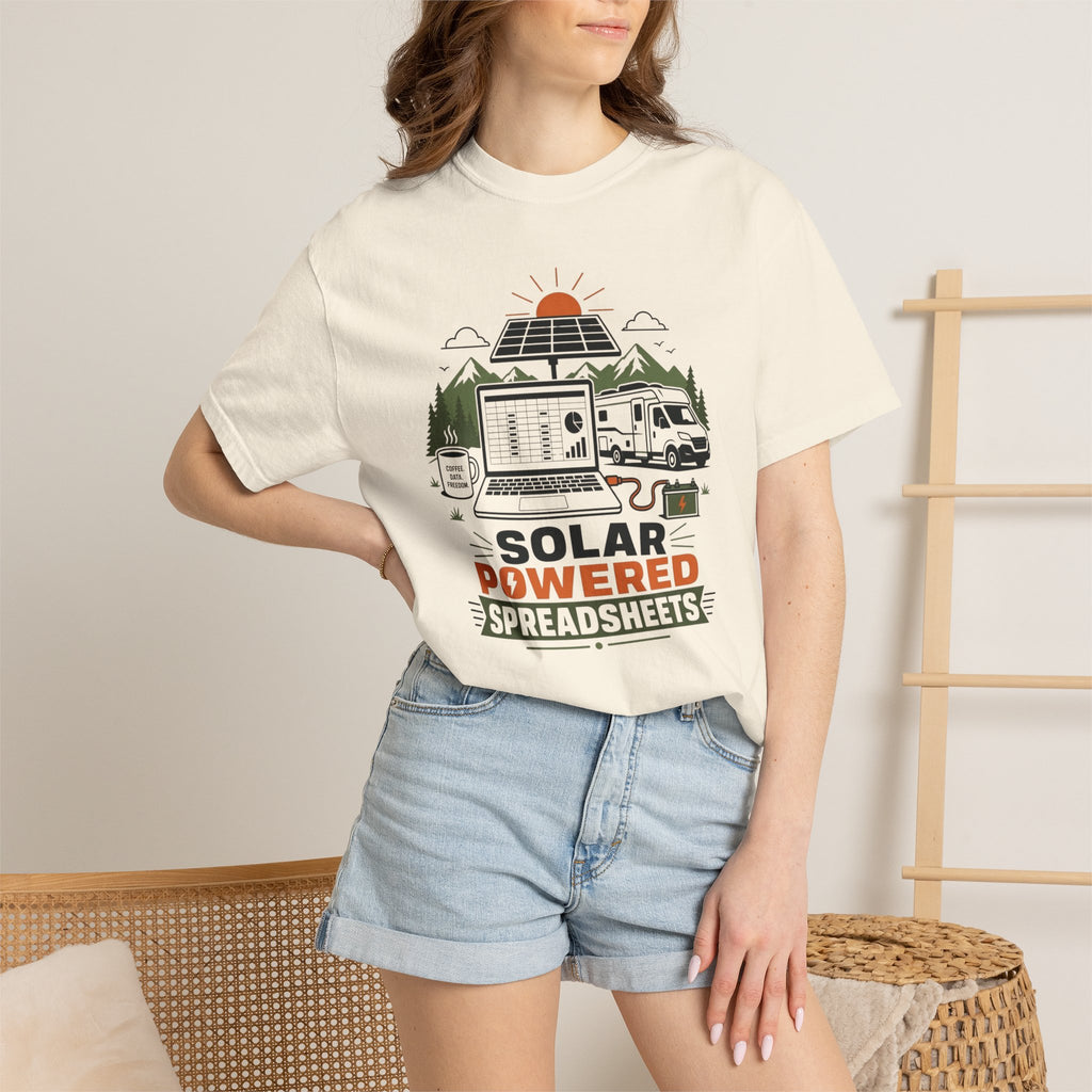 Solar Powered Spreadsheets - T-Shirt