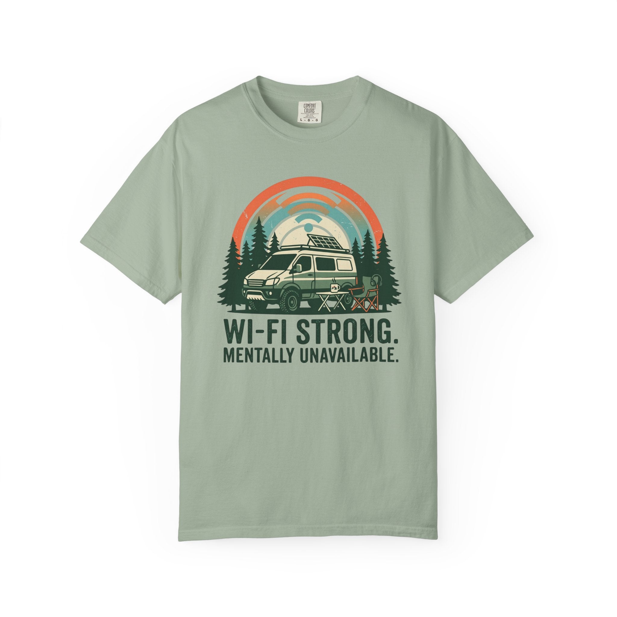 Wifi Strong Mentally Unavailable - T-Shirt