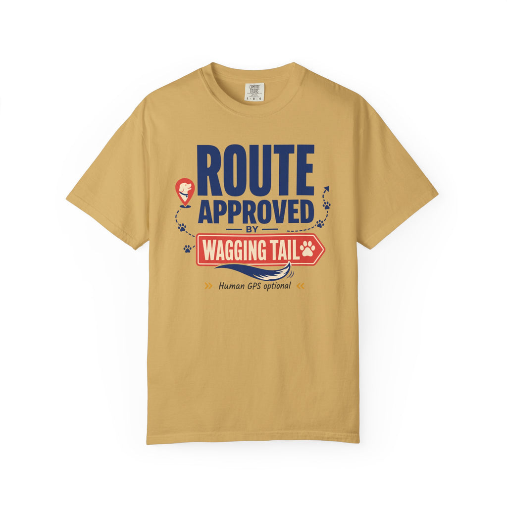 Route Approved By Wagging Tail - T-Shirt