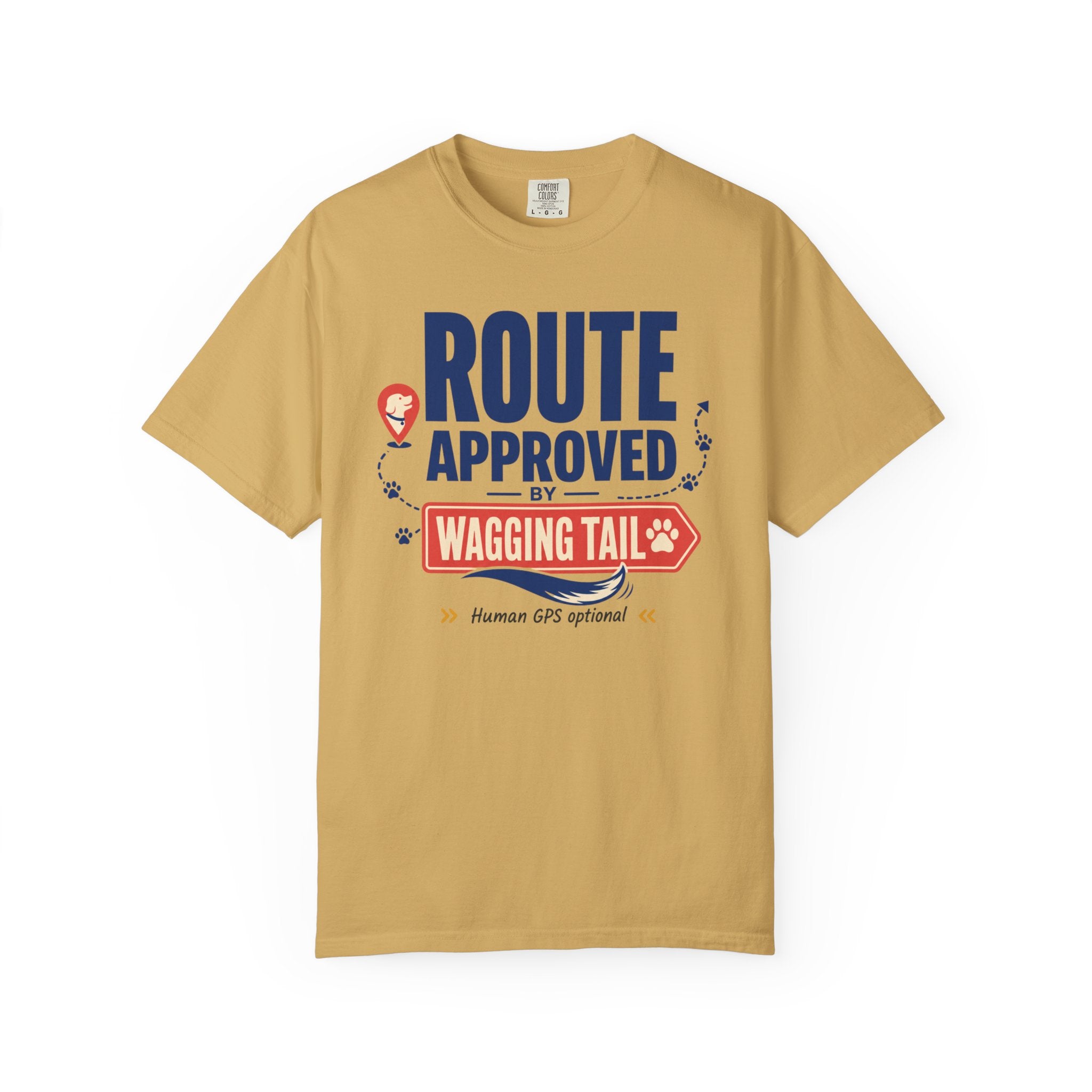 Route Approved By Wagging Tail - T-Shirt