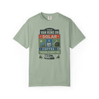 This Van Runs On Solar Coffee And Troubleshooting - T-Shirt