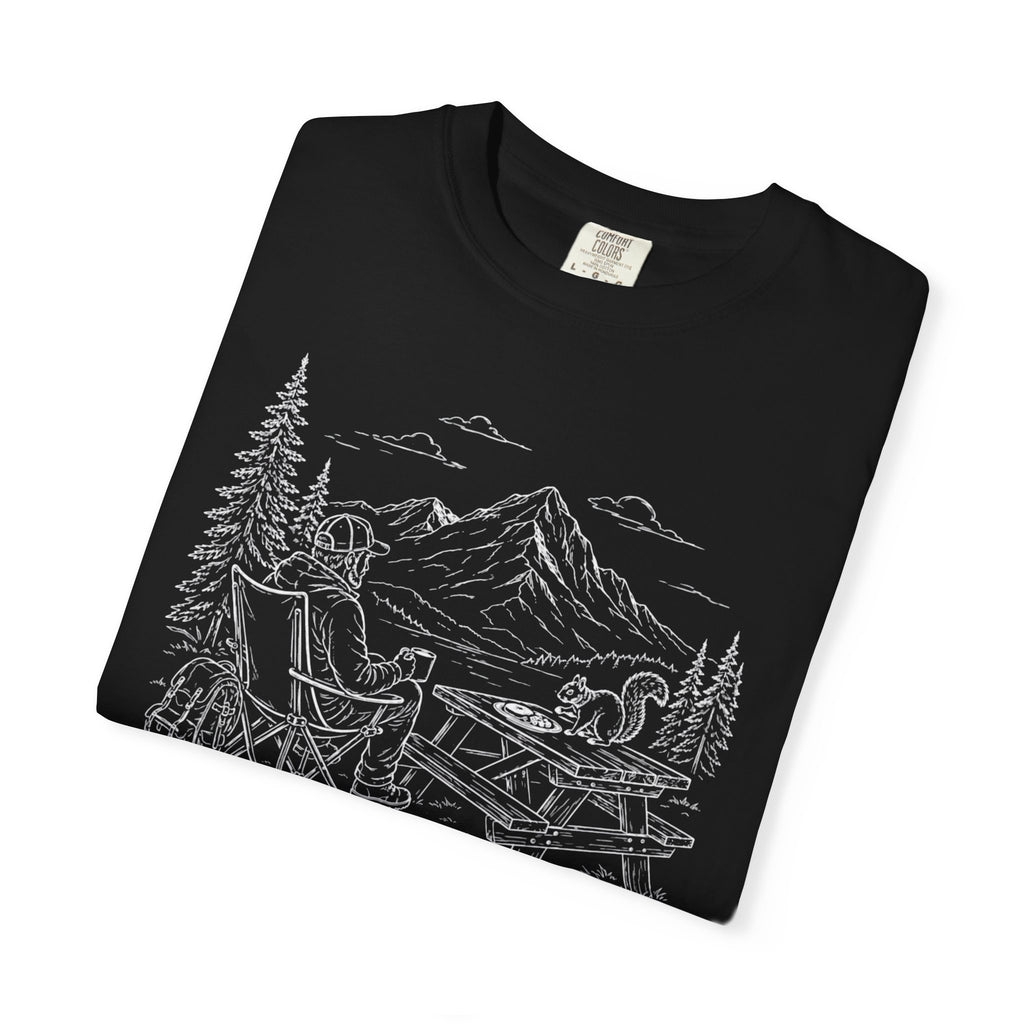Breakfast Negotiations Favor The Squirrel - T-Shirt