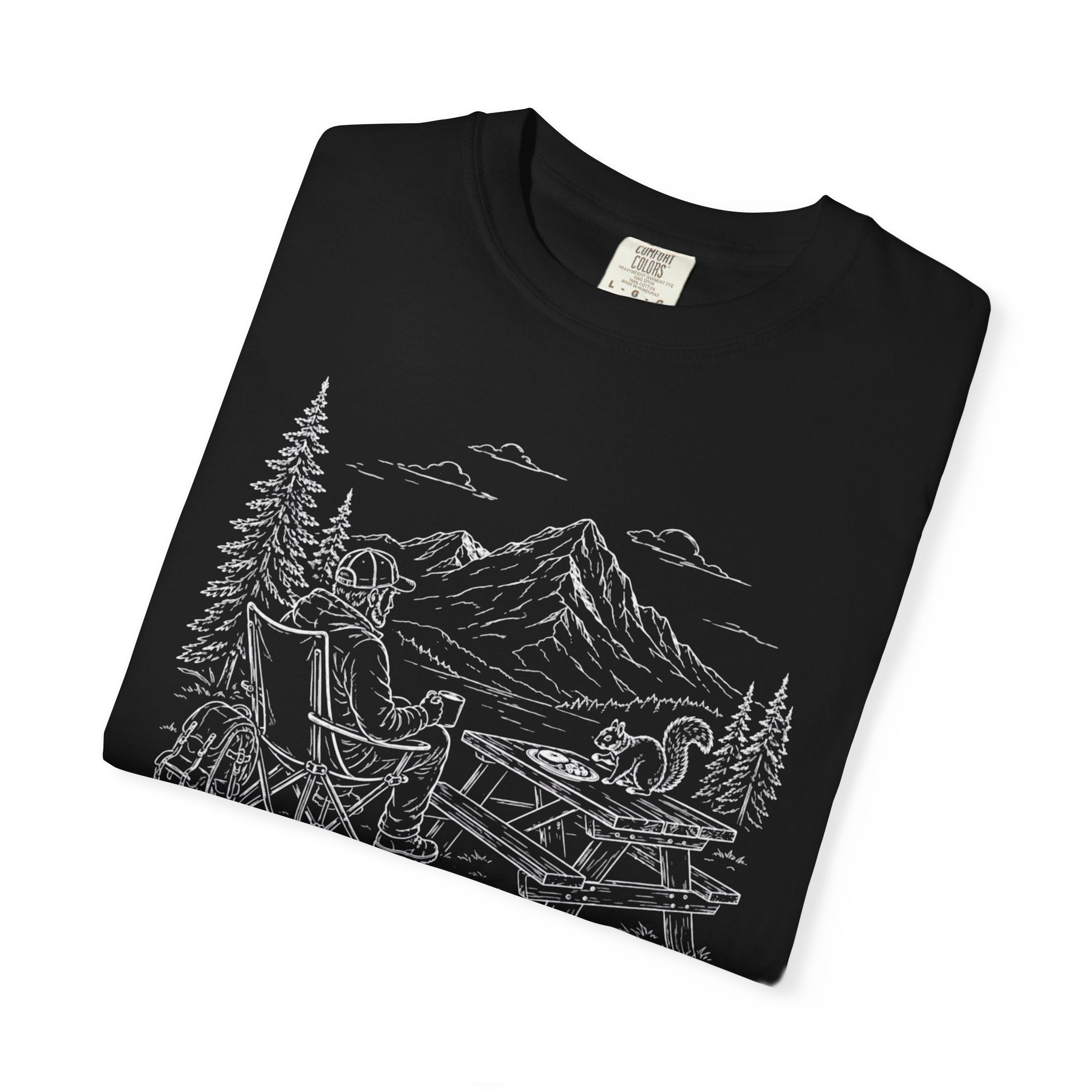 Breakfast Negotiations Favor The Squirrel - T-Shirt