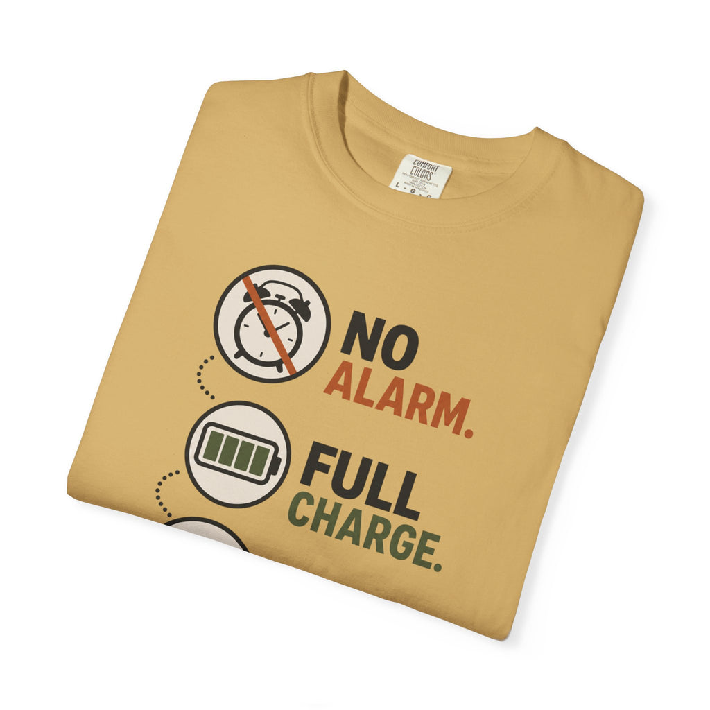 No Alarm Full Charge Open Road - T-Shirt