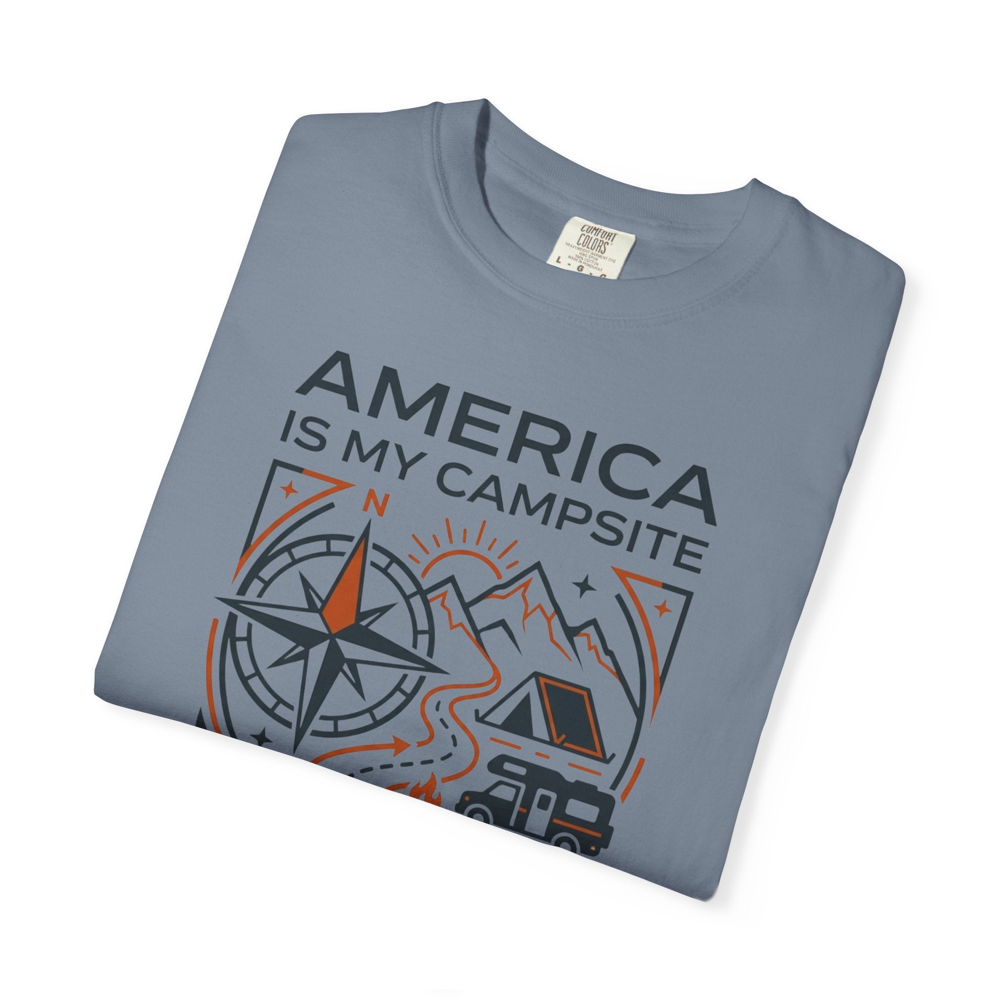 America Is My Campsite - T-Shirt