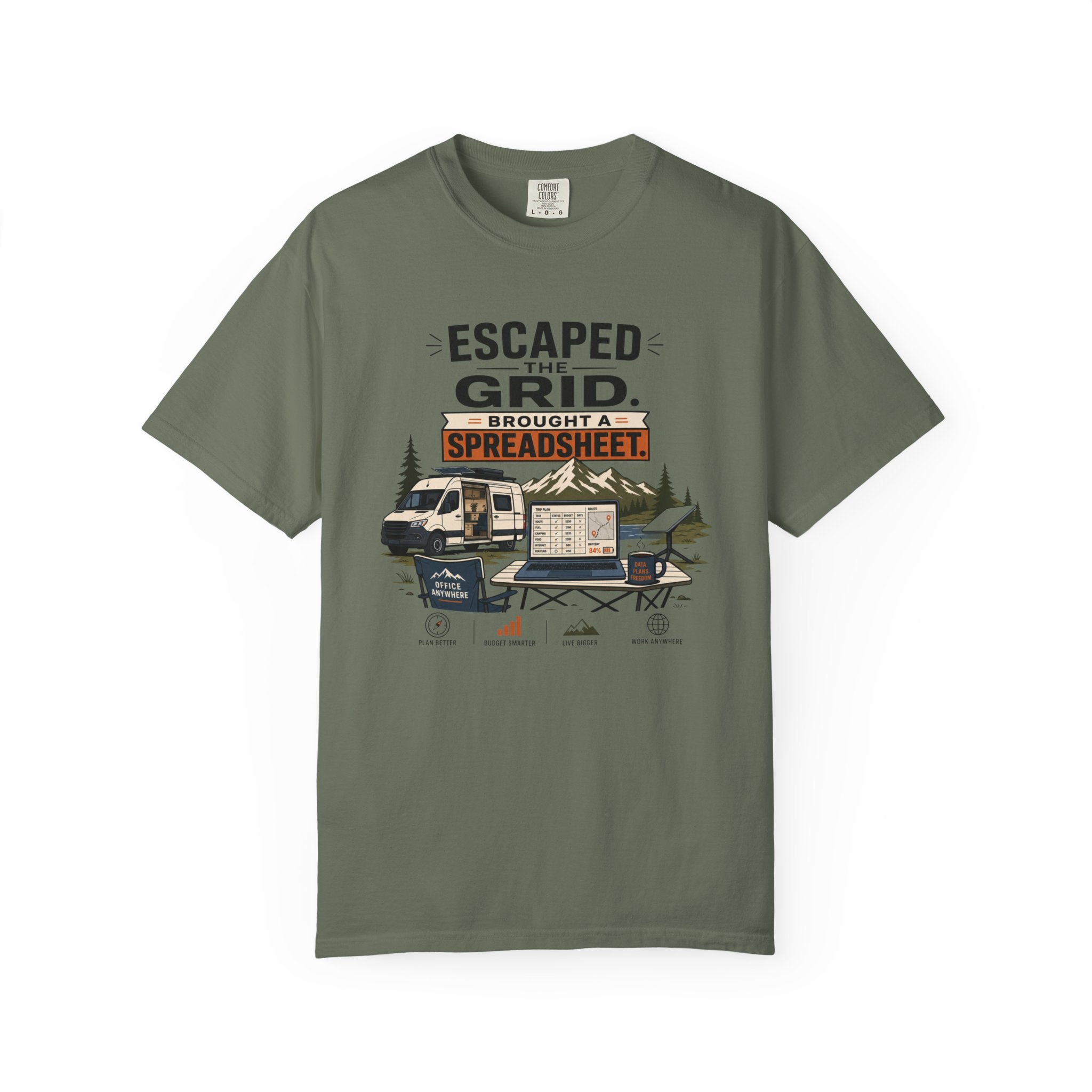 Escaped The Grid Brought A Spreadsheet - T-Shirt