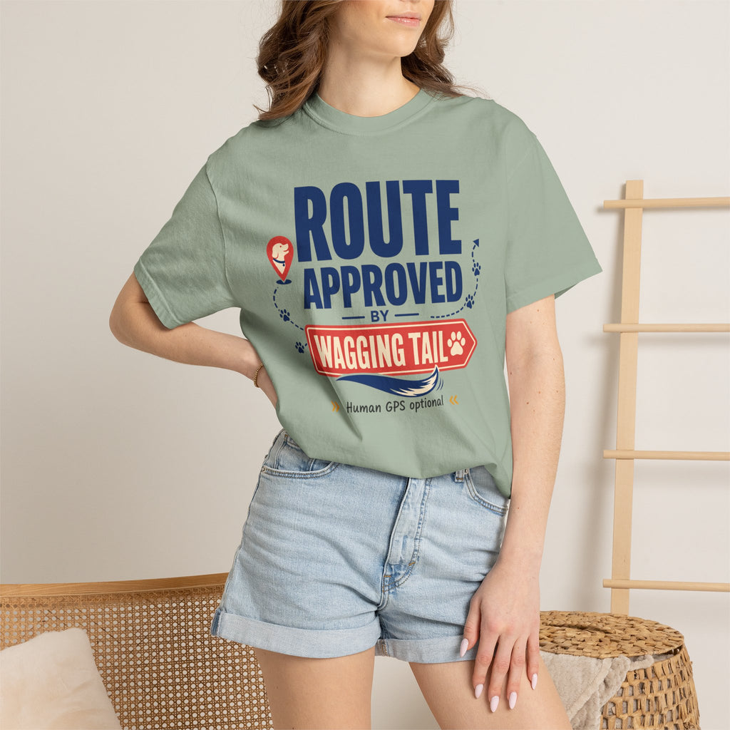 Route Approved By Wagging Tail - T-Shirt