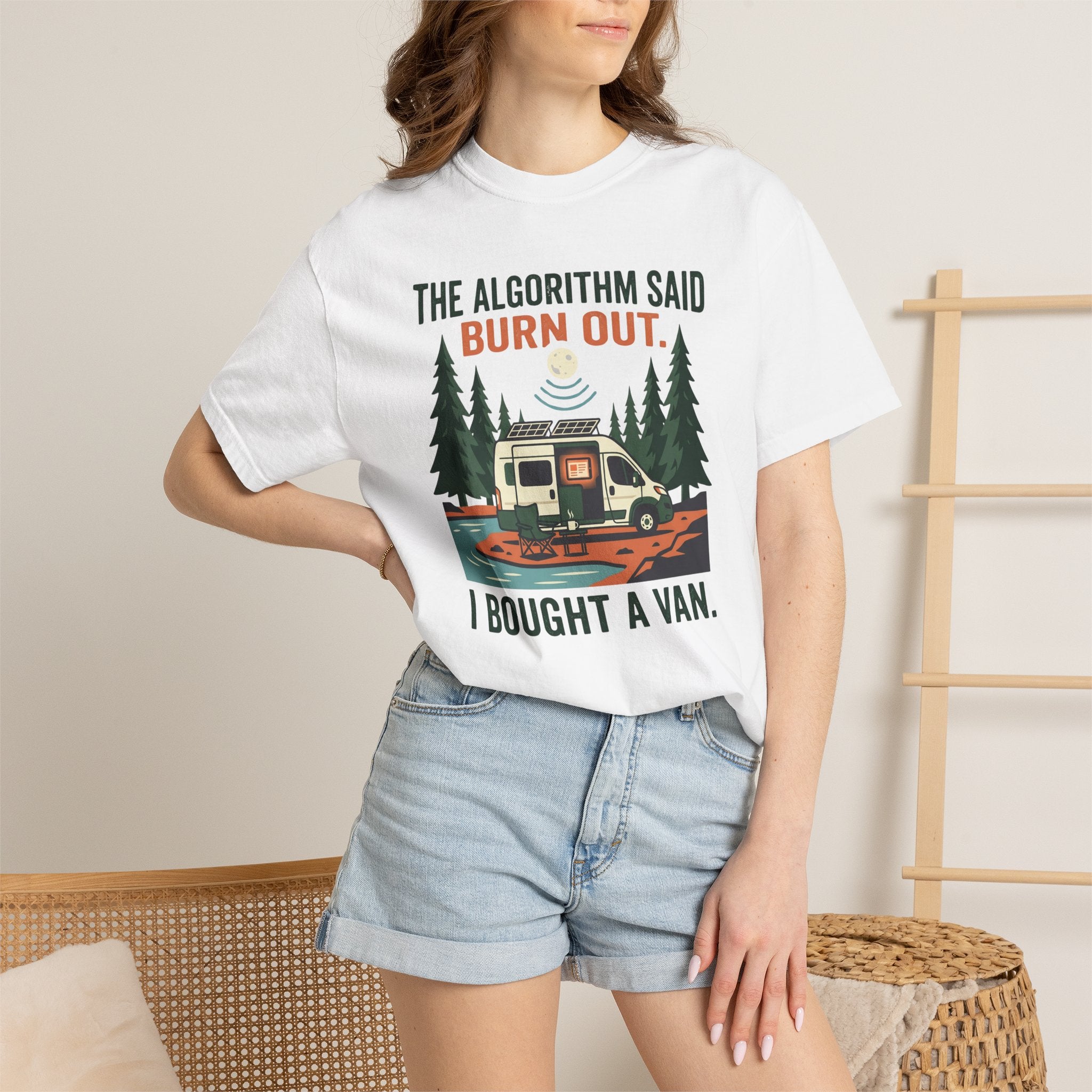 The Algorithm Said Burn Out - T-Shirt