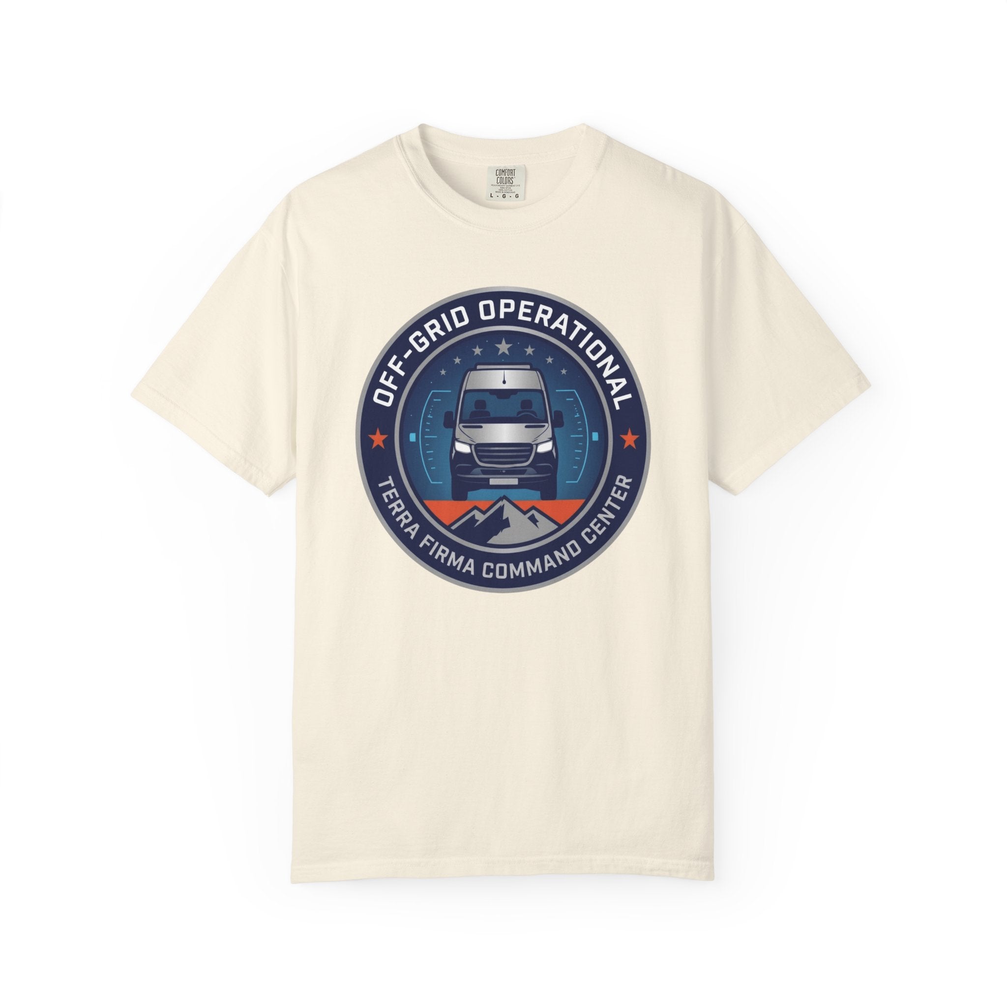 Off-grid Operational Terra Firma Command Center - T-Shirt