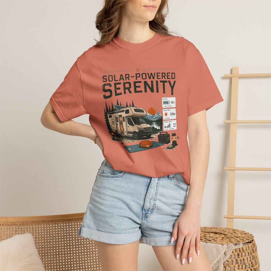 Solar-Powered Serenity - T-Shirt