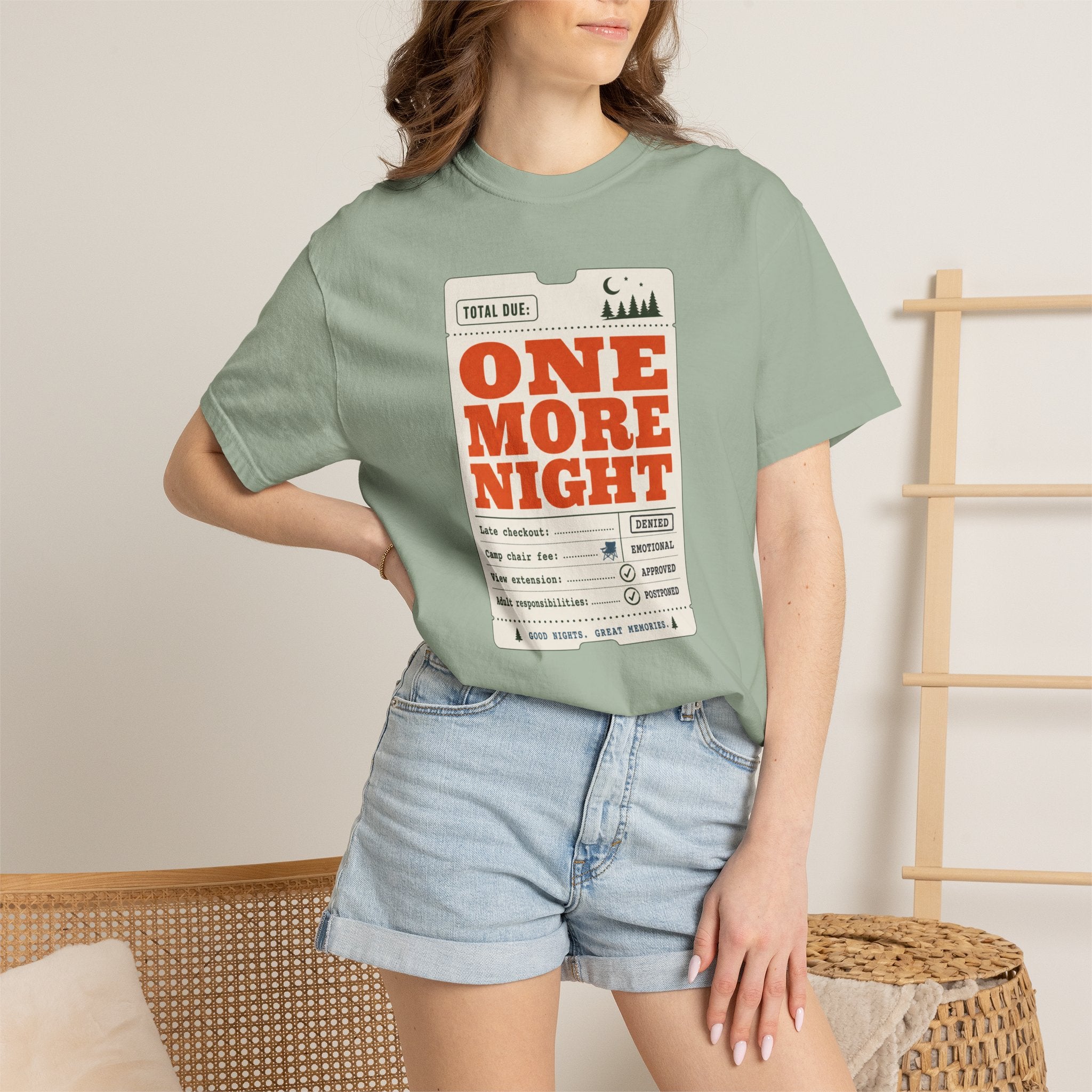 Total Due One More Night - T-Shirt