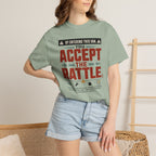 By Entering This Van You Accept The Rattle - T-Shirt
