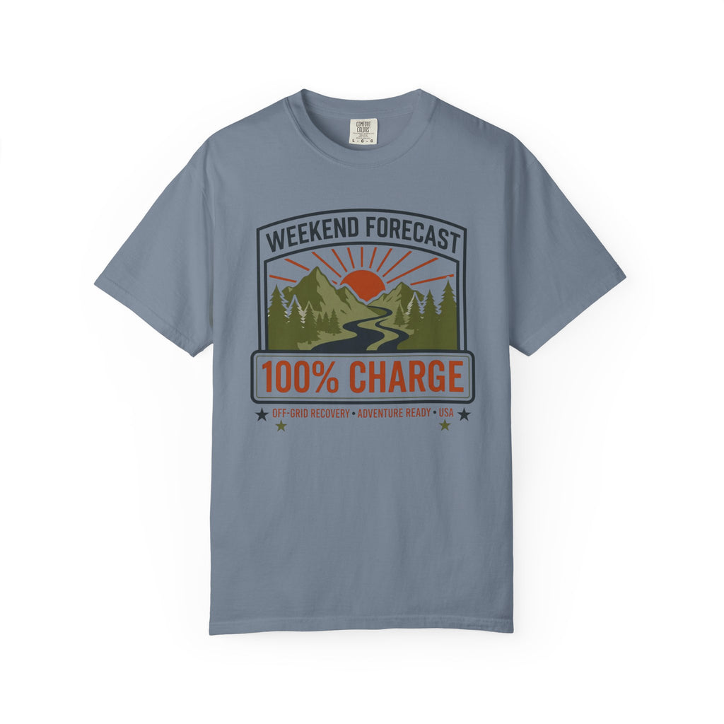 Weekend Forecast 100 Percent Charge - T-Shirt