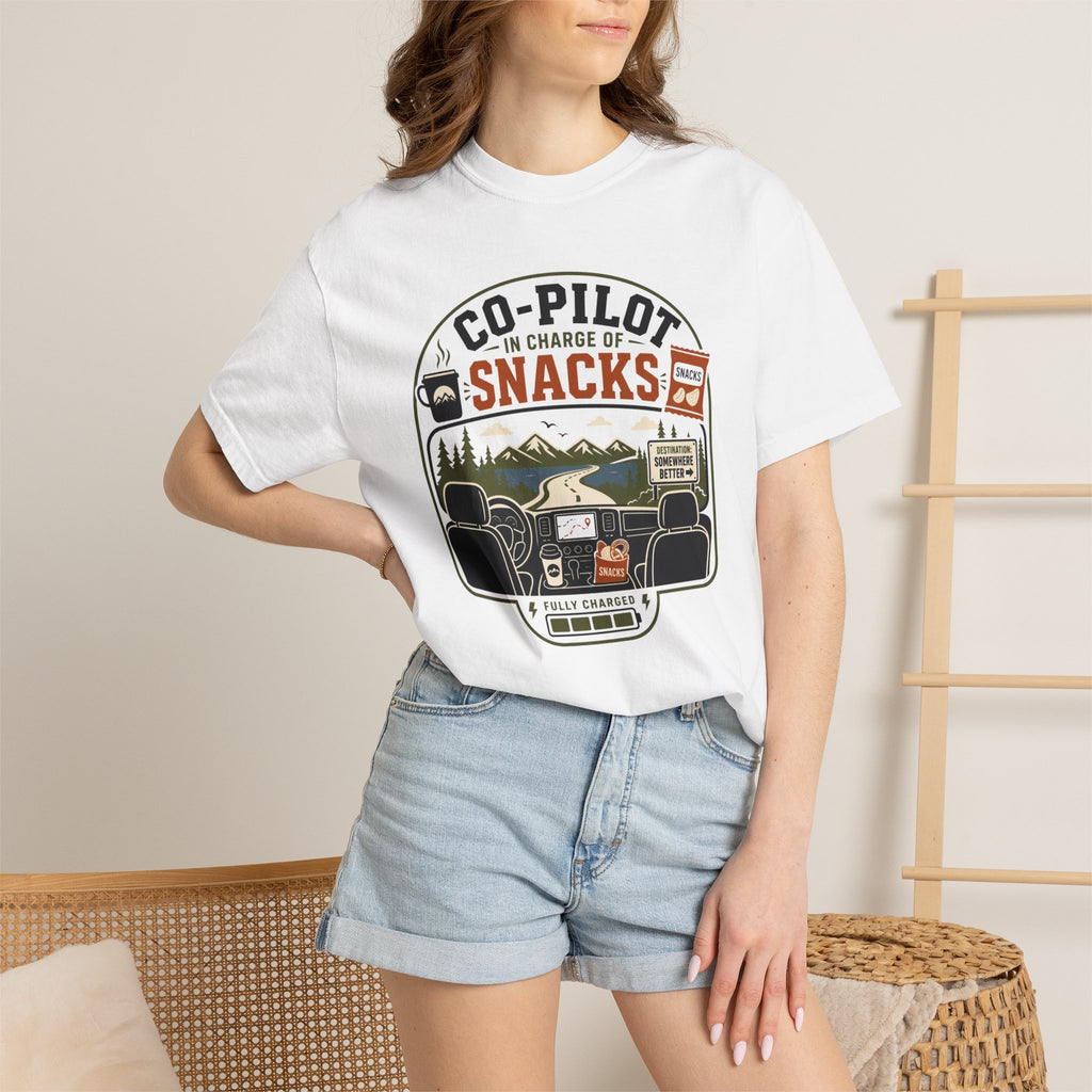 Co Pilot In Charge Of Snacks - T-Shirt