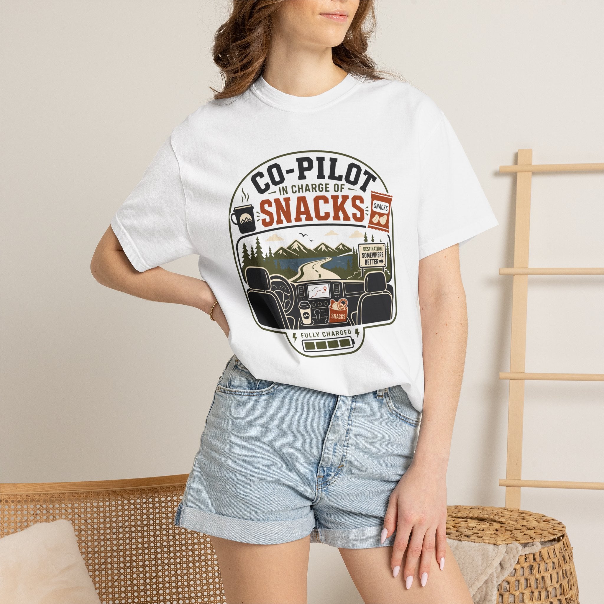 Co Pilot In Charge Of Snacks - T-Shirt