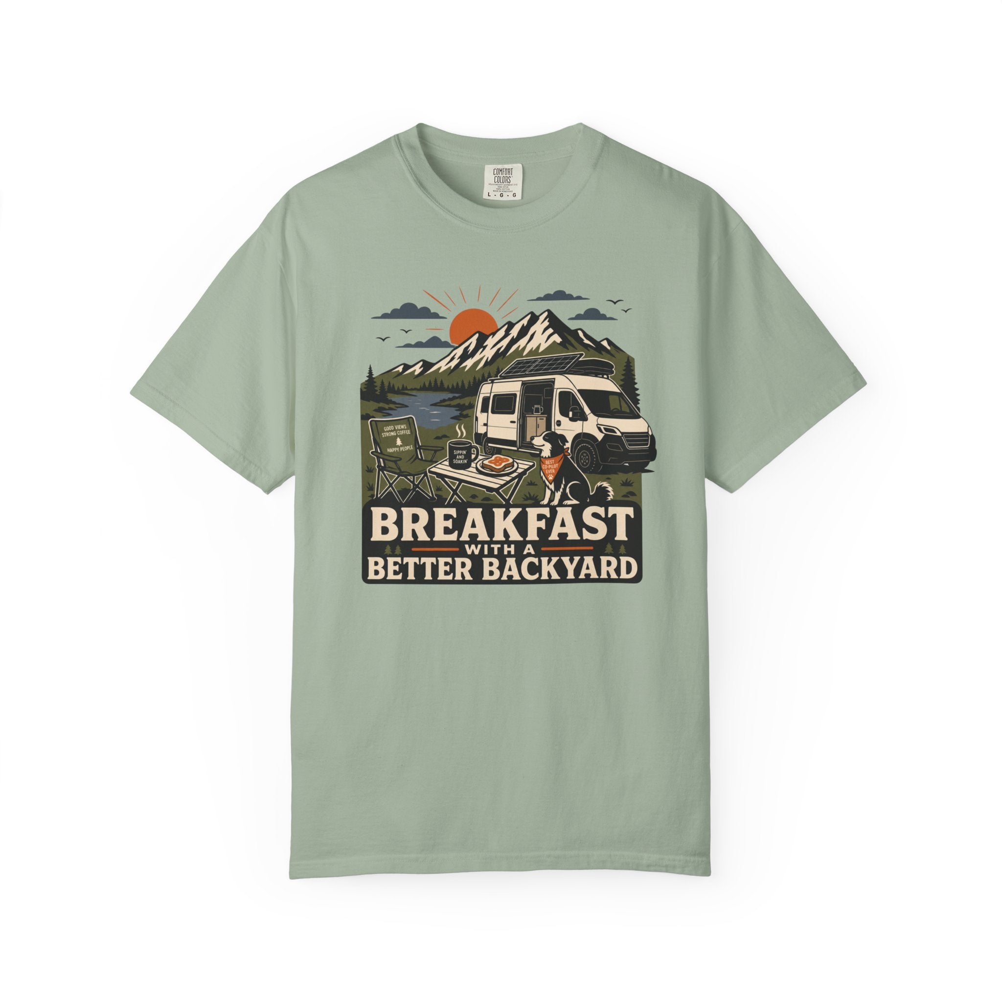 Breakfast With A Better Backyard - T-Shirt