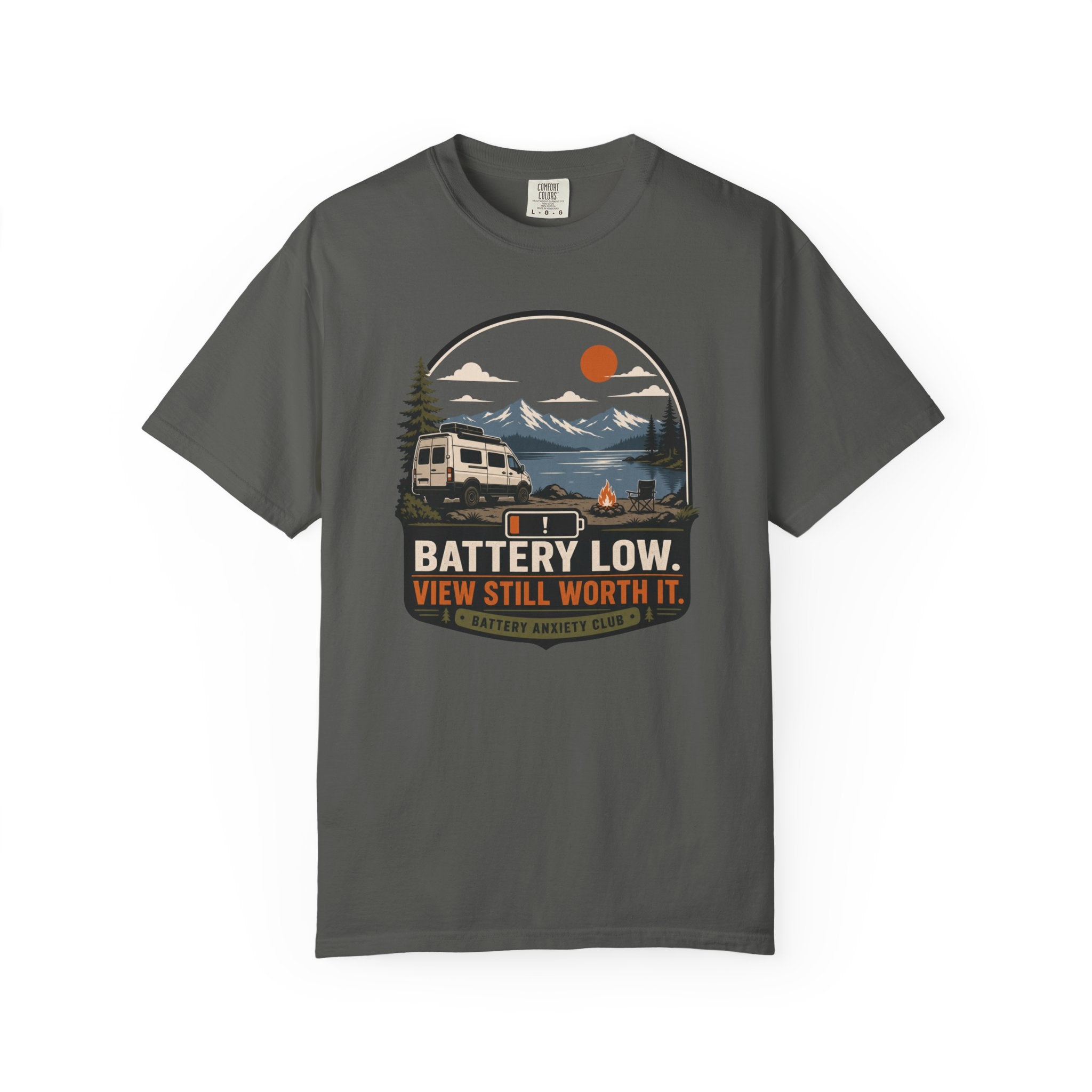 Battery Low View Still Worth It - T-Shirt