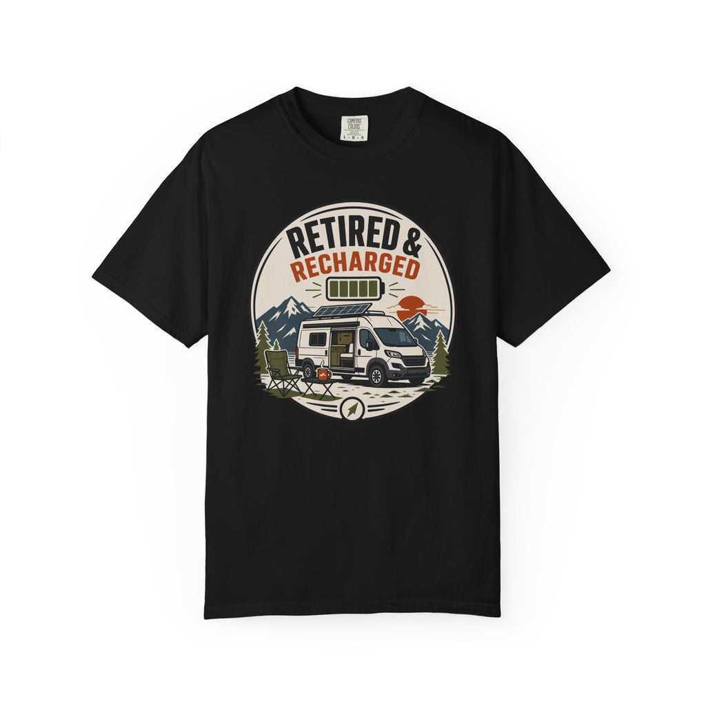 Retired And Recharged - T-Shirt