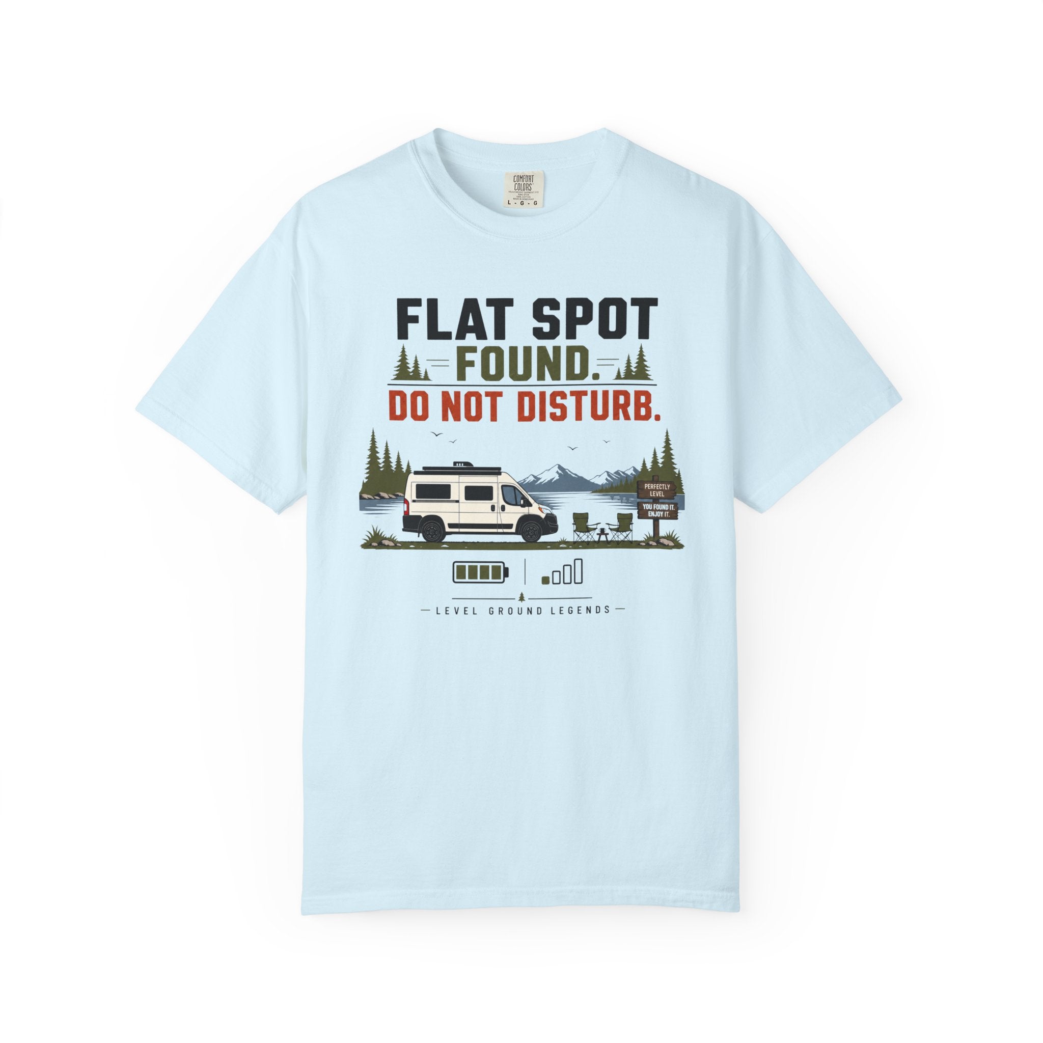 Flat Spot Found Do Not Disturb - T-Shirt