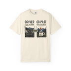 Driver Picks The Road Co Pilot Picks The Coffee - T-Shirt