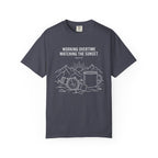 Working Overtime Watching The Sunset Approved - T-Shirt