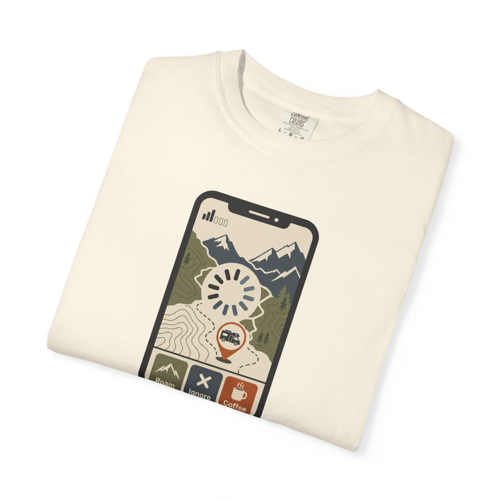 Please Hold Finding A Mountain - T-Shirt