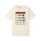 Today S Plan Brew Roam Repeat - T-Shirt