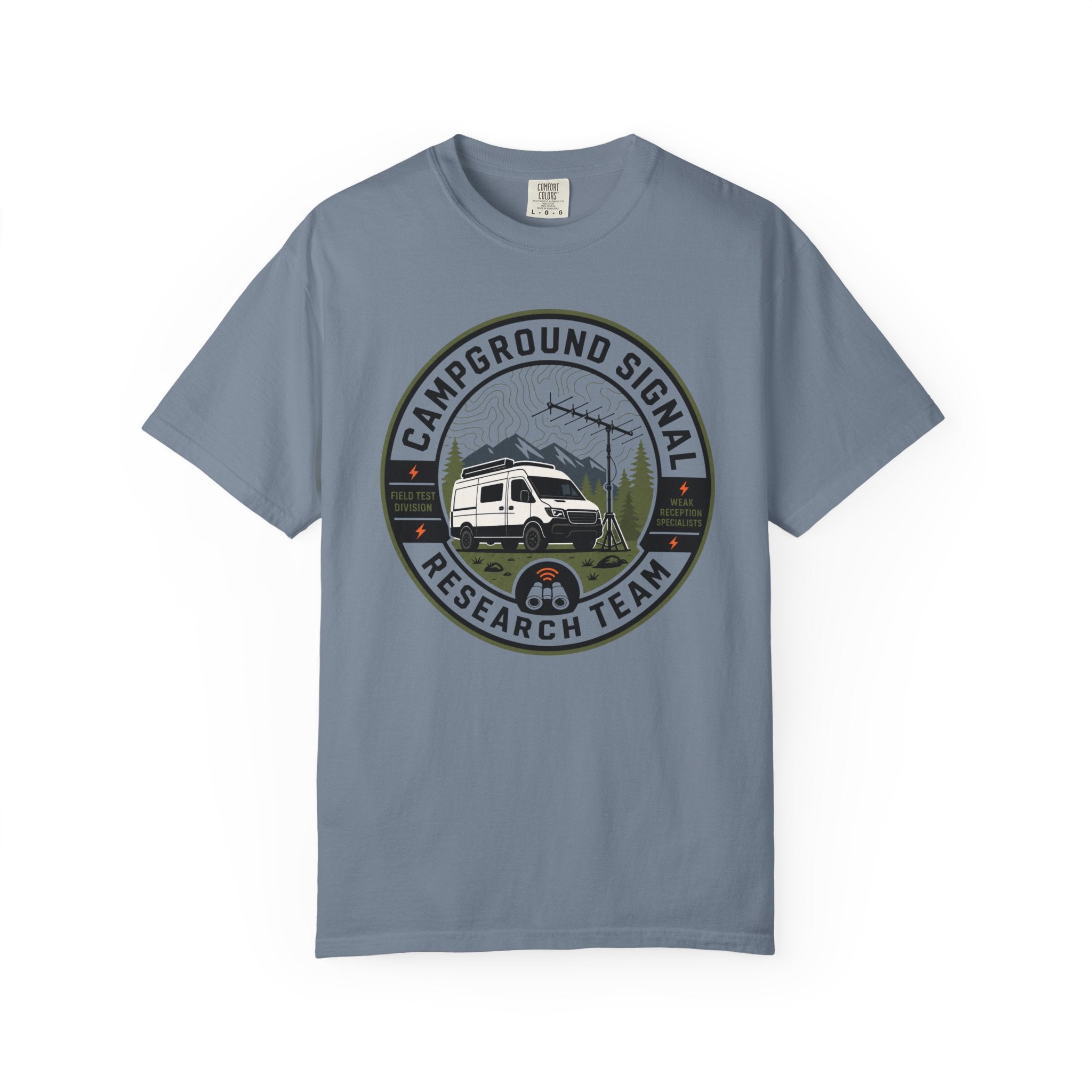 Campground Signal Research Team - T-Shirt