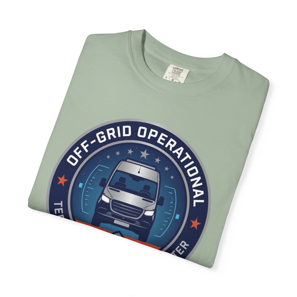 Off-grid Operational Terra Firma Command Center - T-Shirt