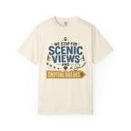 We Stop For Scenic Views And Sniffing Breaks - T-Shirt