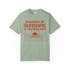 Powered By Sunshine And Technology - T-Shirt