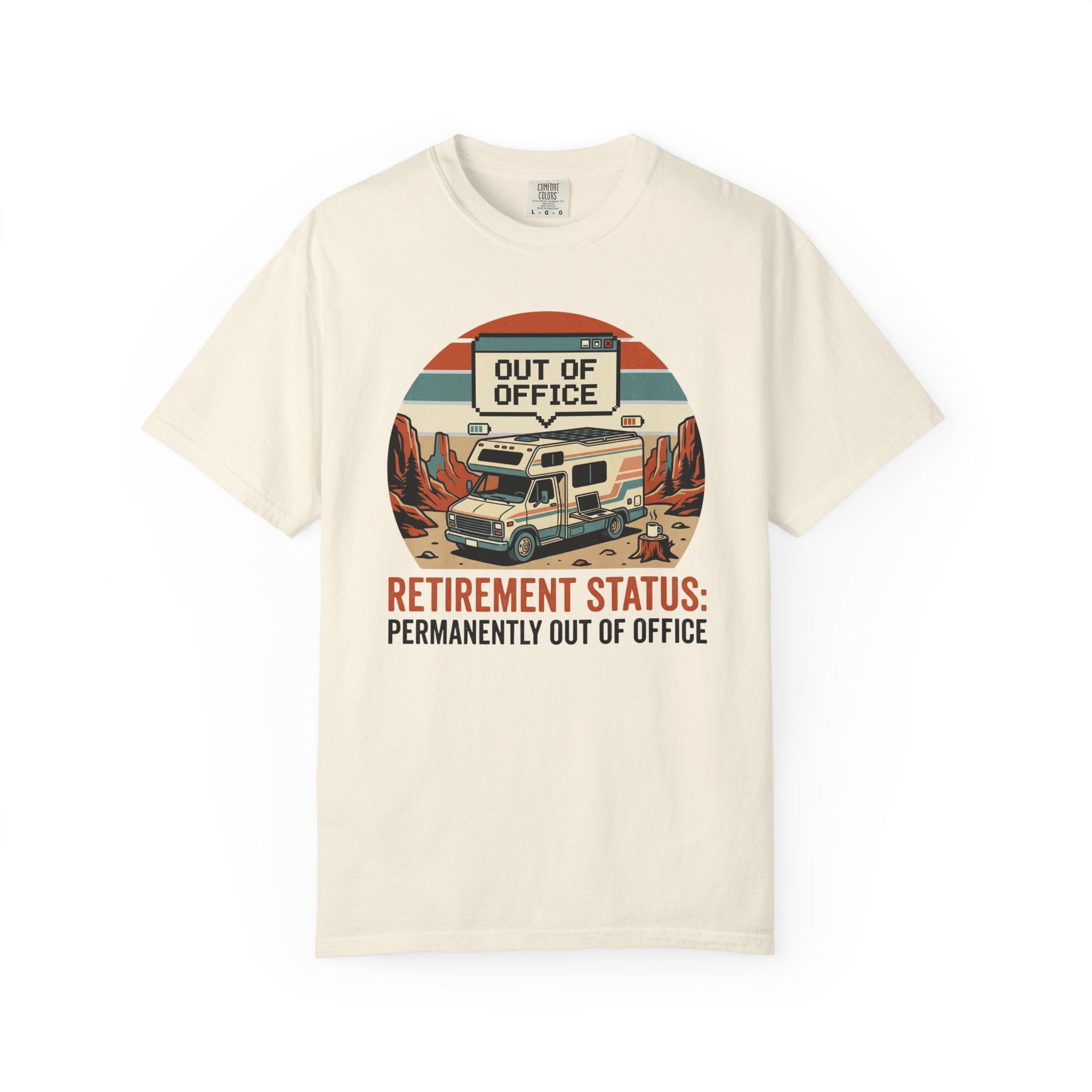 Retirement Status Permanently Out Of Office - T-Shirt