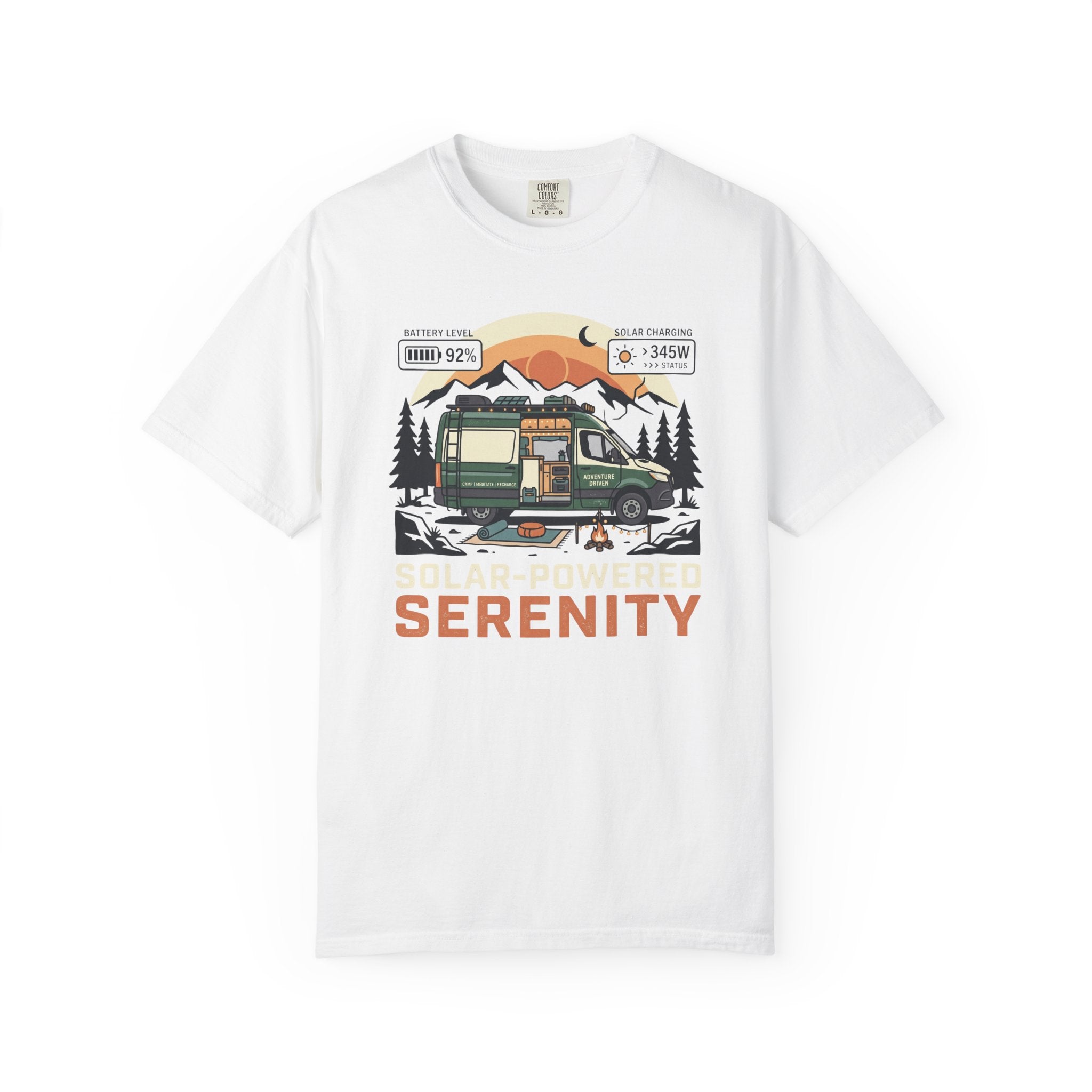 Solar-Powered Serenity - T-Shirt