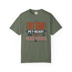 Off Grid Pet Ready Peace Locked - T-Shirt