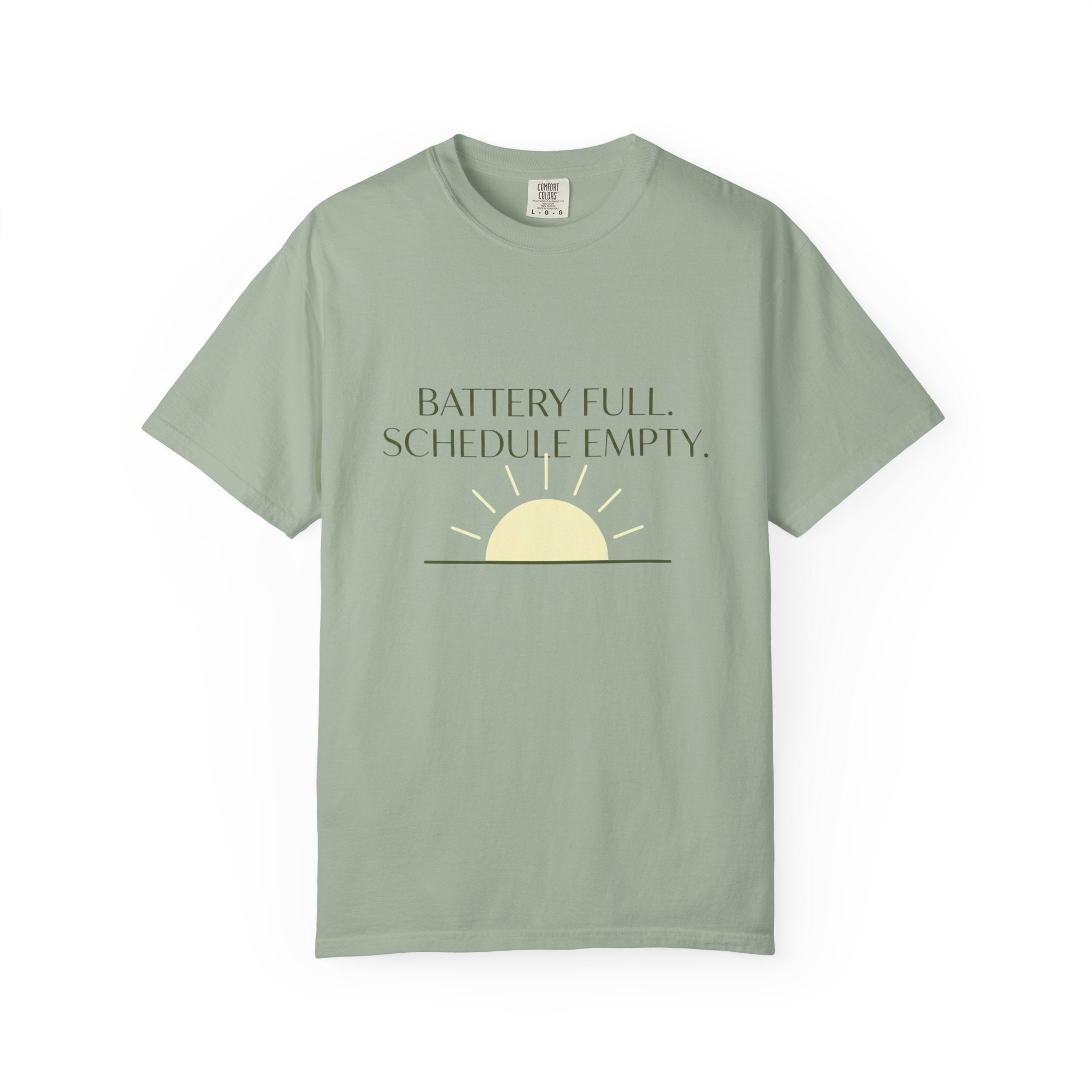 Battery Full Schedule Empty - T-Shirt
