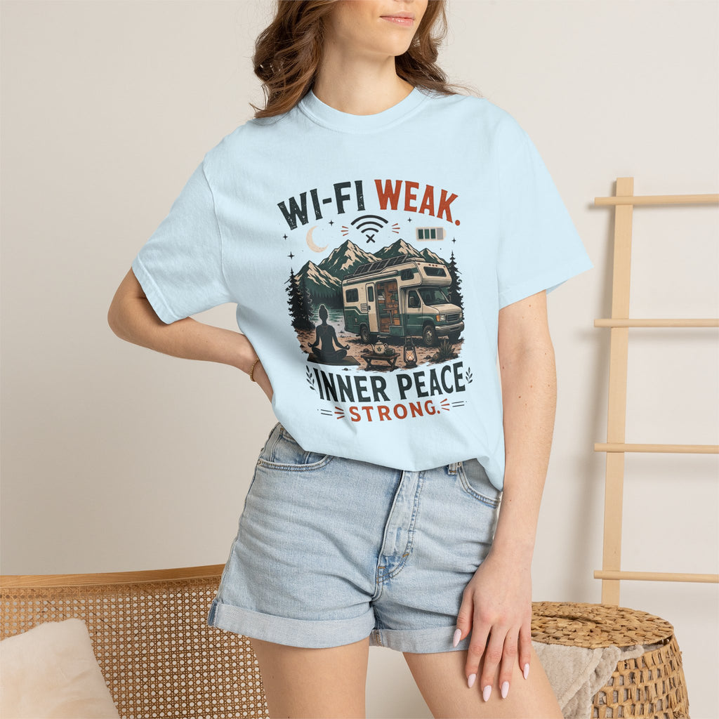 Wi-Fi Weak Inner Peace Strong - T-Shirt