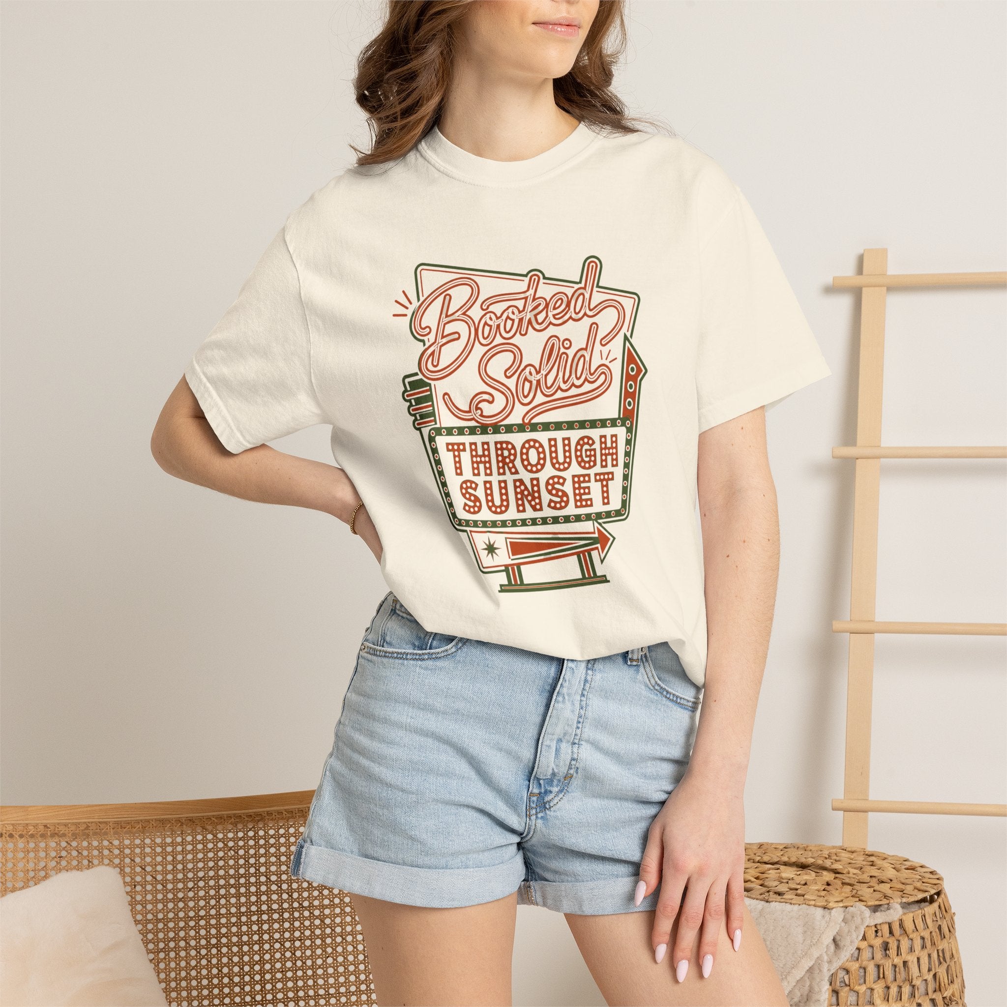 Booked Solid Through Sunset - T-Shirt