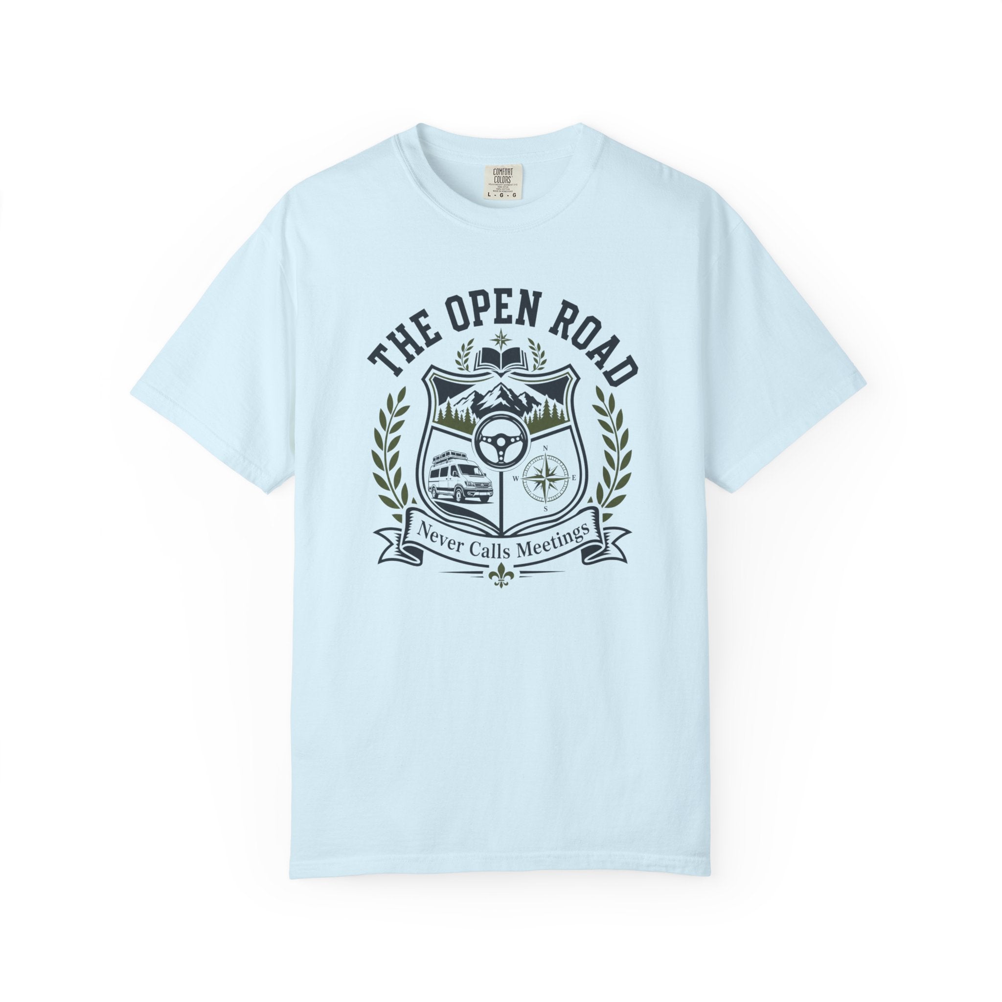 The Open Road Never Calls Meetings - T-Shirt