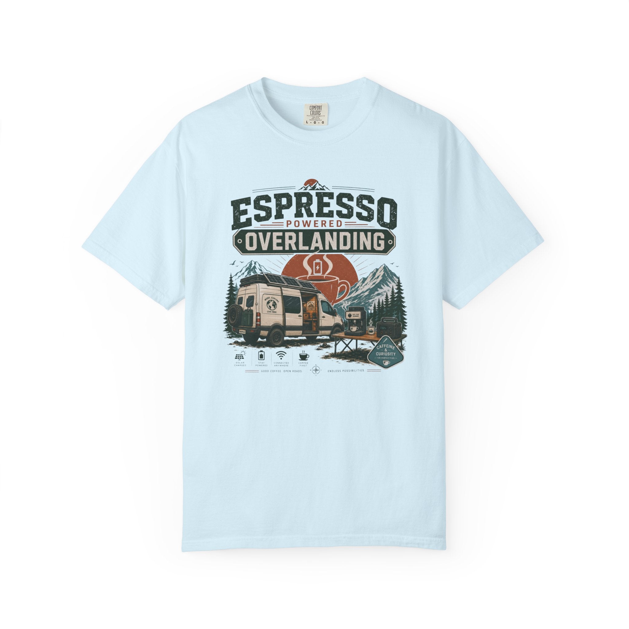 Espresso Powered Overlanding - T-Shirt