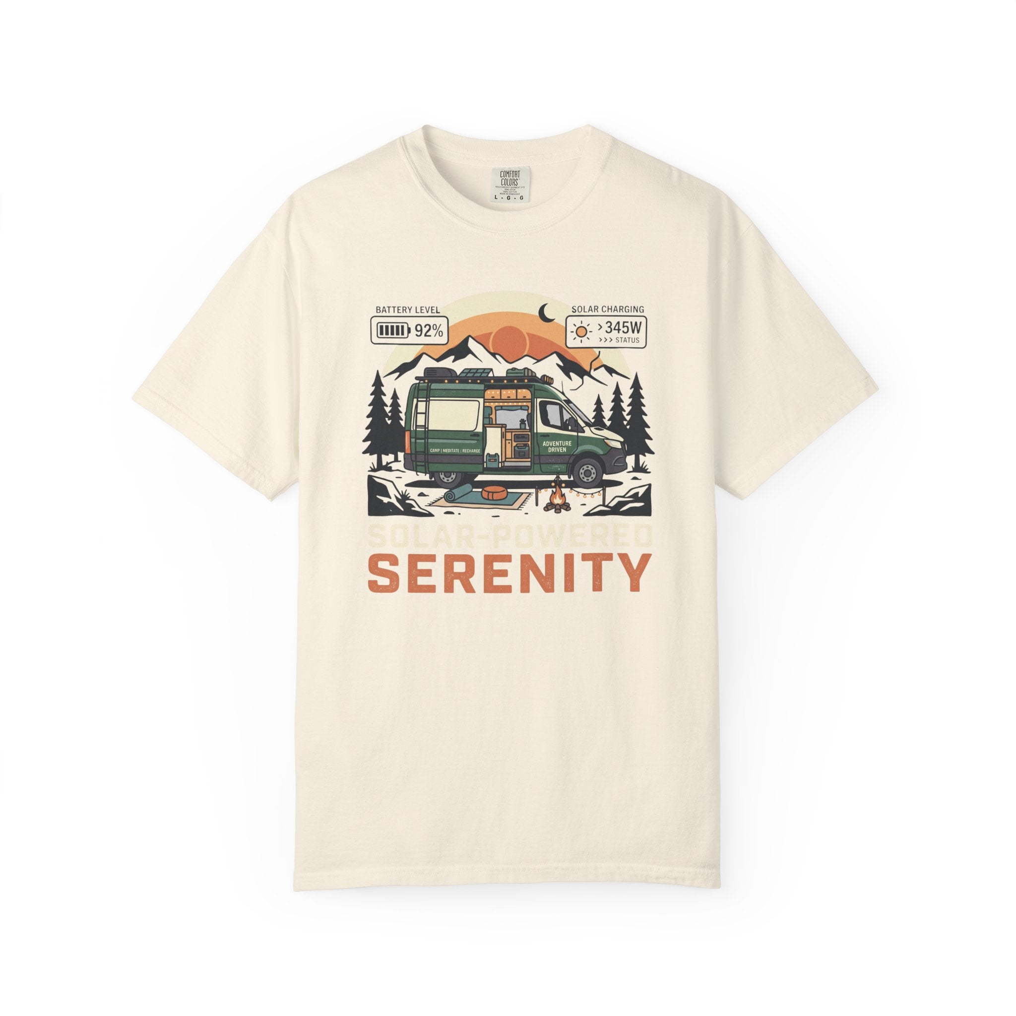 Solar-Powered Serenity - T-Shirt