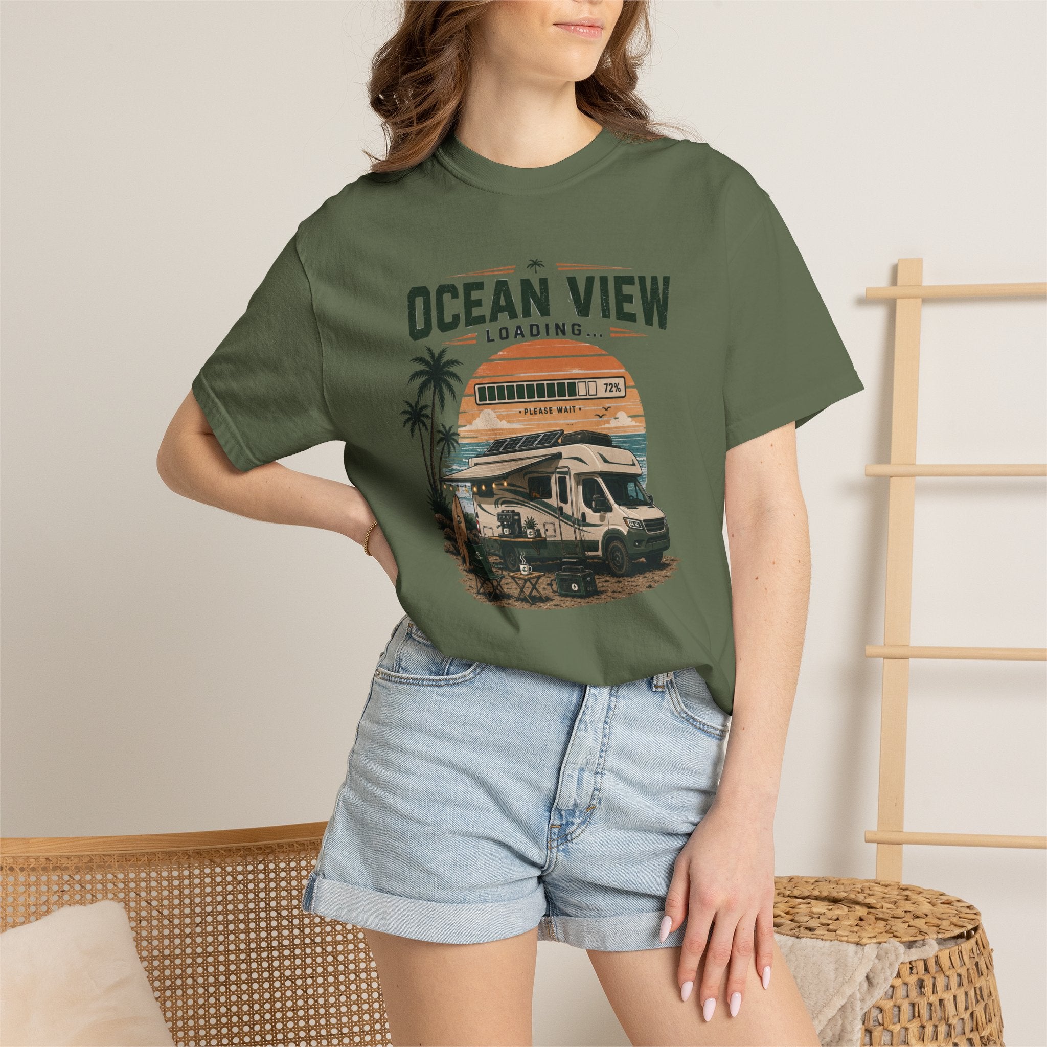Ocean View Loading - T-Shirt