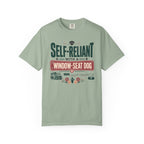 Self Reliant With A Window Seat Dog - T-Shirt