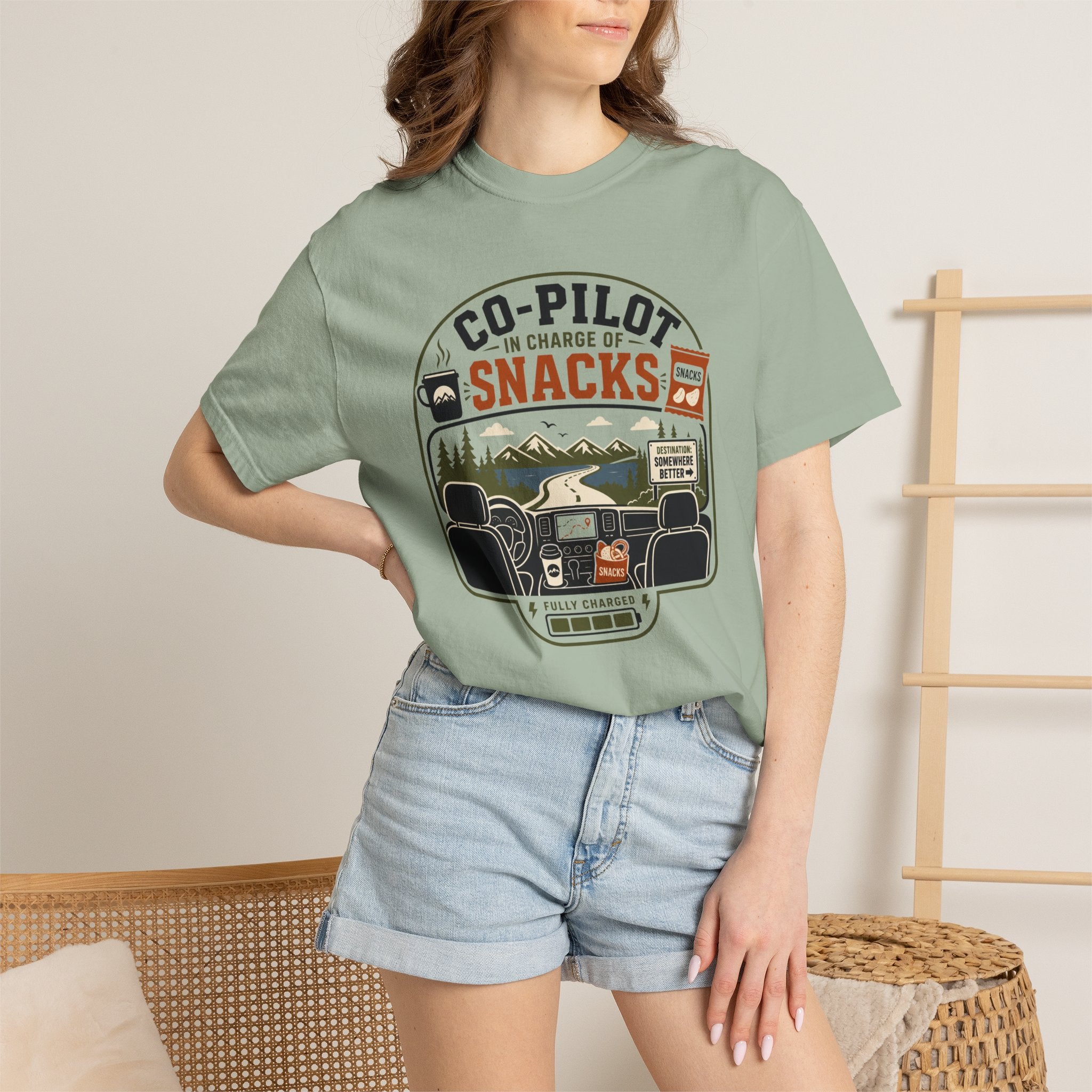 Co Pilot In Charge Of Snacks - T-Shirt