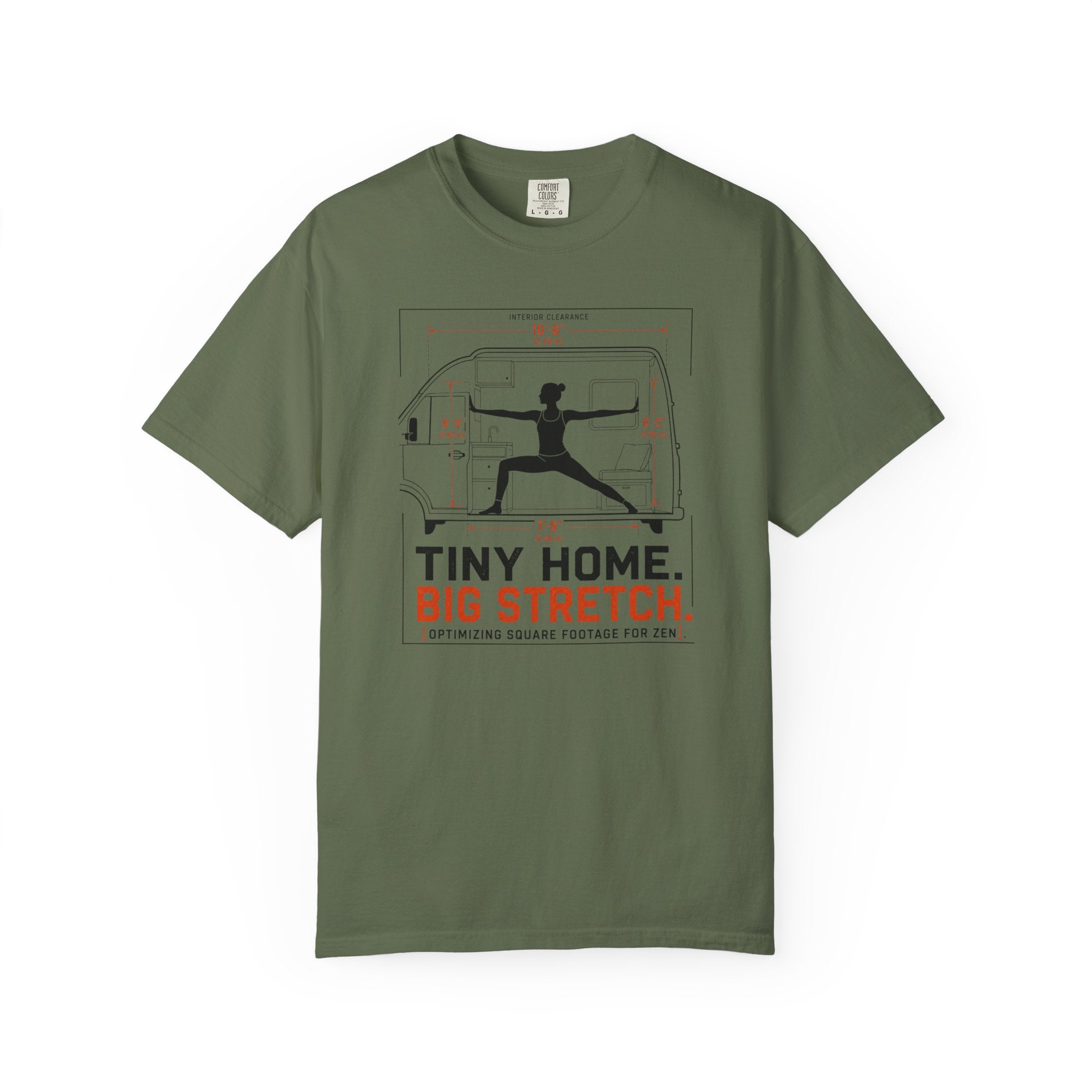 Tiny Home Big Stretch Optimizing Square Footage For Zen - T-Shirt