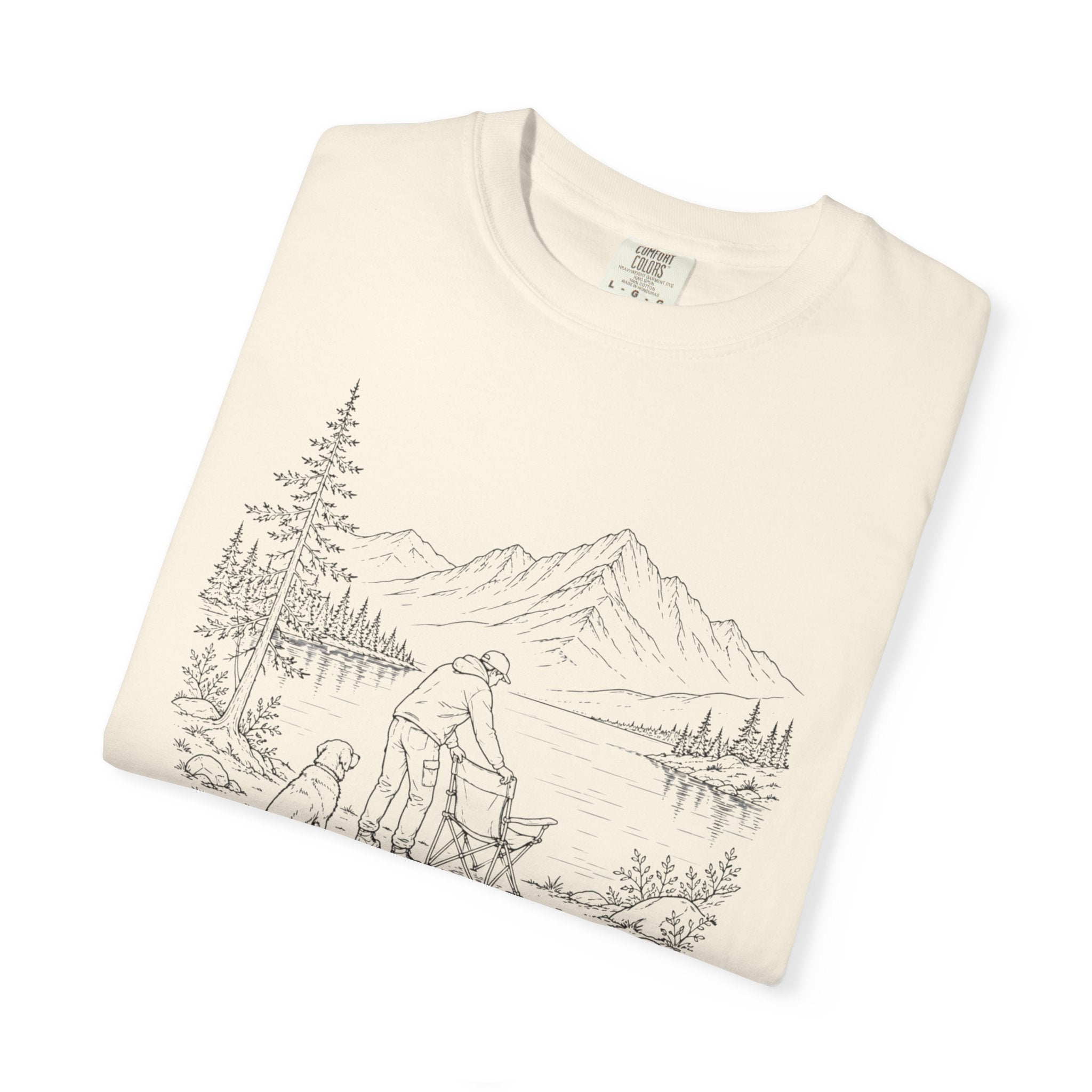 Camp Setup Requires Canine Supervision - T-Shirt