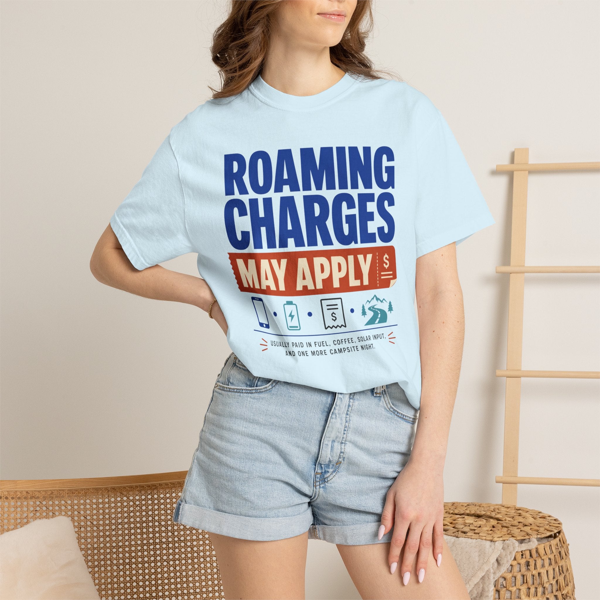 Roaming Charges May Apply - T-Shirt