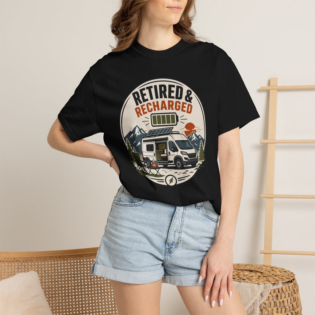 Retired And Recharged - T-Shirt