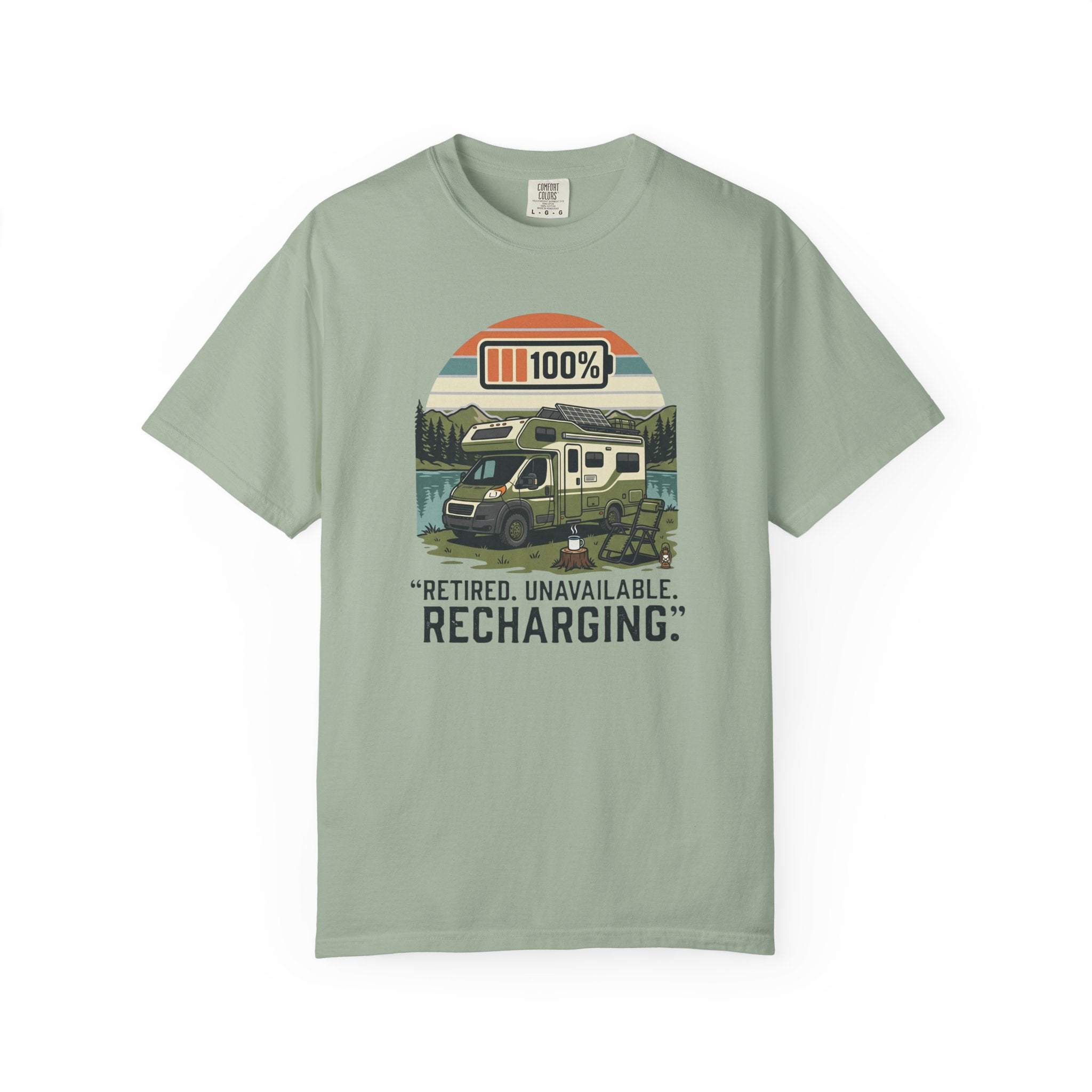 Retired Unavailable Recharging - T-Shirt