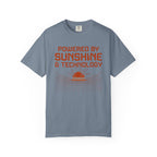 Powered By Sunshine And Technology - T-Shirt