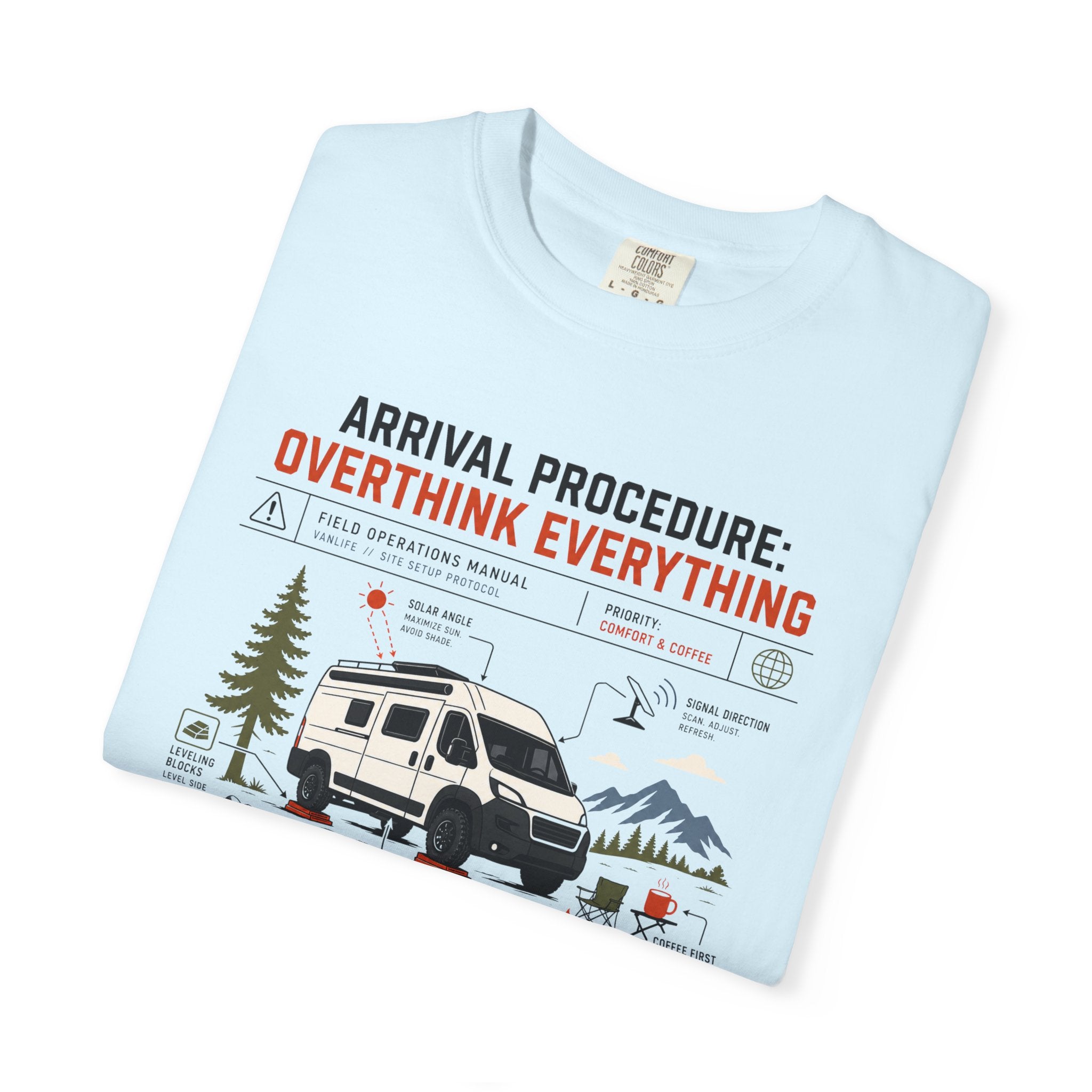 Arrival Procedure Overthink Everything - T-Shirt